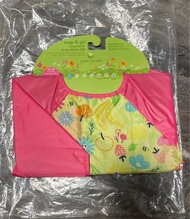 嬰幼兒防水長袖圍兜飯衣