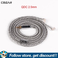 KBEAR สายหูฟังโทรศัพท์ Mmcx/ 2PIN/QDC /Tfz สายหูฟังสำรอง2.5/3.5/4.4Mm สายหูฟังอัพเกรดสำหรับ BLON BL0