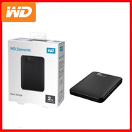 WD ฮาร์ดดิสก์ฮาร์ดดิสก์ภายนอกฮาร์ดไดร์ฟพกพาสะดวก2TB 1TB HDD USB 3.0