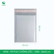 MTS4 MTS4H - 34x23cm - COMBO 25 TÚI GÓI HÀNG CHỐNG SỐC BỌC BÓNG KHÍ - NHIỀU MÀU