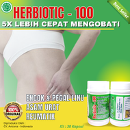 HERBIOTIC 100 ORIGINAL - TERLARIS!!! Obat Asam Urat Dan Kolesterol Nyeri Sendi Rematik Herbal Ampuh