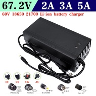 67.2V 2A 3A 5A 60V series lithium battery charger 60V 16S 10Ah 20Ah 30Ah scooter electric bicycle li