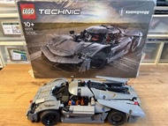 LEGO Technic 42173 Koenigsegg 跑車 (已砌好）