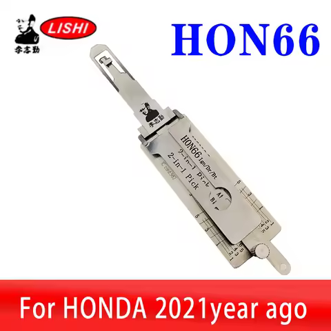For Honda Lishi 2in1 HON66 Pick Tool Car Door Open tool Locksmiths tool
