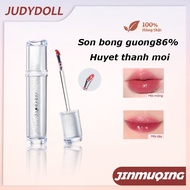 Judydoll Judydoll Ice Iron Mirror Water Gloss Lip Gloss Lip Gloss Lip Care Red, Promise