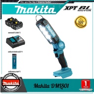 Makita DML801 อุปกรณ์ตกปลาและแคมป์ปิ้งกลางแจ้งพกพาได้ LED ไฟหลายฟังก์ชันที่สามารถพับได้ด้วยแบตเตอรี่