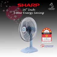 Sharp Table Fan Desk Fan PJT129GY Kipas Meja 12" / PJT169 16 Inch