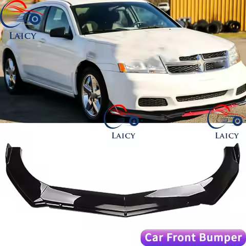 LAICY For D0dge Avenger Car Front Bumper Chin Lip Spoilers Body Kits Splitter Skirt Diffuser Protect