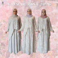 (FIT 48-60 INCI) PlussizeNajmar Exclusive Raya 2026 Tengku Azizah Collection Fit 48-60 Inci