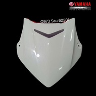 Plastic front headlight cover, EXCITER 155 ABS white windshield