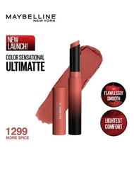 MAYBELLINE Maybelline Color Sensational Ultimatte Lipstick - 1299 More Spice