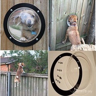 Window Transparent Window Semicircle Fence Transparent nc Window Fence Dog Fence Pet Cover Cat Viewi