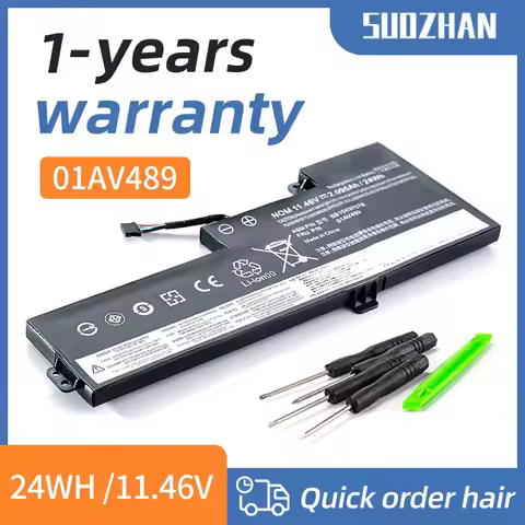 SUOZHAN 01AV489 T470 T480 Laptop Battery for Lenovo ThinkPad A475 A485 TP25 Series 01AV421 01AV420 S