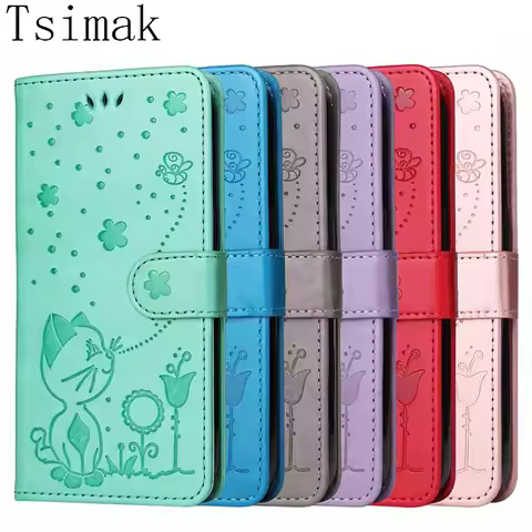 Flip Wallet Leather Case For Huawei Y6 Y7 Y9 Prime 2018 2019 Y6S Y9S Y5P Y6P Y7P Y7A P Smart Plus Z 
