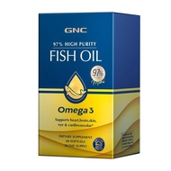 [GNC] Jiananxi 97% High Purity Fish Oil Soft Rubber Wrapped 60 Capsules 97 Fish Oil Crown Fish Oil 0