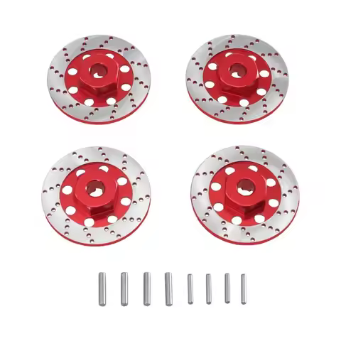 Metal 12mm Wheel Hex Hub Adapter Brake Disc for MJX 14301 14302 1/12 MN128 MN86S RC On Road Racing C
