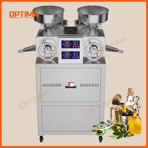 Oil Presser Optima P60 User-Friendly Operation Extracting Sunflower Sesame Peanut Coconut Seeds with