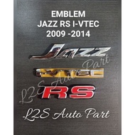 Emblem jazz rs ivtec emblem set jazz rs ivtec 2009 to 2014