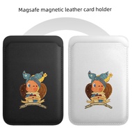 magsafe wallet magsafe wallet cute Magsafe Magnetic Card Holder Leather 16e Starman Cartoon 15 Apple