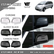 Vemart toyota estima Acr30 2000-2007 car m4 side mirror cover accessories