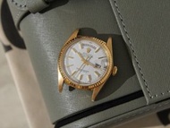 Rolex Day-Date 1803 Yellow Gold "Minute Tracker" Matte White Dial