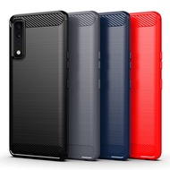 Phone Case For LG Stylo 7 5G 4G Casing LG Stylo 6 5 5X 4 Plus Q Stylo Plus Q Stylus Plus Carbon Fibe