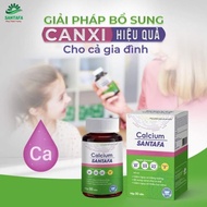 Calcium SANTAFA organic Calcium pills, Calcium supplement, vitamin D3, K2, DHA, vitamin B