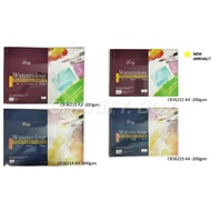 Cold Pressed Campap Arto Watercolour Book 12s 200/300g  A4/A3 (Cellulose) A3 Pad Block CR36211/CR362