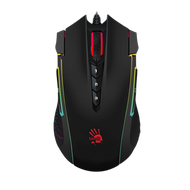 A4Tech Bloody J90s สีเลือดบูทเกราะ XGlide โลหะเครื่องยนต์เกม BC3332-S 8000DPI RGB 150 Ips