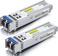 10Gtek 1.25G SFP Transceiver 1000Base-LX, 1310nm SMF SingleMode Fiber Optic Module, up to 10 km, for