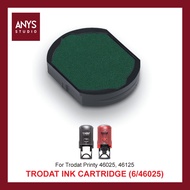 Trodat (6/46025) Ink Cartridge for Printy 46025, 46125 Self-Inking Stamp