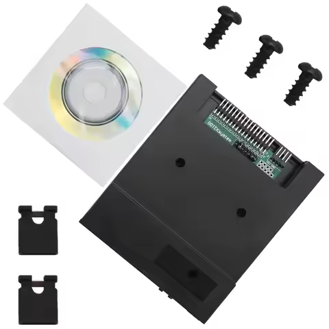 SFR1M44-U100K Black 3.5 inch 1.44MB USB SSD FLOPPY DRIVE EMULATOR for YAMAHA KORG ROLAND Electronic 