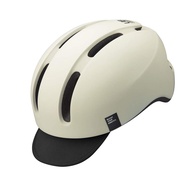 KABUTO Bicycle Helmet CANVAS-URBAN X - Size XXL/XXXL (63-66cm) - Matte Off White & Matte Black Optio