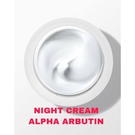 NIGHT CREAM ALPHA ARBUTIN 500 GR
