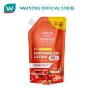 FRESH Skinlab Tomato Glass Skin 3 in 1 Vitamin C Soothing Gel Lotion 350ml