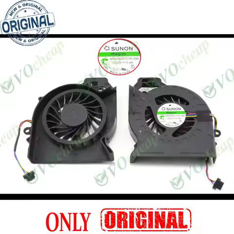 Sunon New original cpu cooling fan for HP Pavilion DV6 DV6-6000 DV6-6050 DV6-6090 DV6-6100 DV7-6000