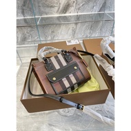 
Burberry Burberry Burberry Freya Mini Checked Leather Freya Bag