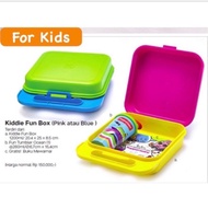 Kiddie fun box New tupperware original Children's Lunch box