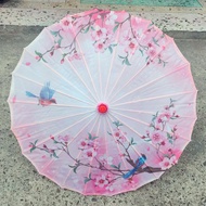 Payung Bercetak Fabrik Sutera Payung Gaya Kuno Hiasan Siling Tarian Klasik Payung Persembahan Prop P