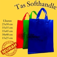 SOFTHANDLE bag contains 25 colorful pieces 15x20 25x30 30x40 35x35 35x40 plastic handle bag plastic 