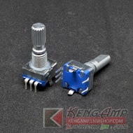 (มีตัวเลือก) [VR] EC11 แกนผ่า D หรือแกนมะเฟือง ยาว20mm Rotary Encoder Switch