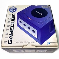 Nintendo 日版 藍色 GameCube 已改讀日版/美版 連 外盒/説明書/手掣/遊戲/三色線/火牛/記憶卡 配件 全正常 game 中古 懷舊 電視遊戲機 game cube 任天堂
