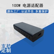 5v2a Mobile Phone Charger Multifunctional Ten-Port Type-C Charger 100W Power Adapter CE Certificatio