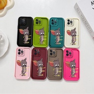 Cartoon Cute Arrested Jerry Mouse Silicone Casing For Honor X9A 5G / X9B 5G / Honor X7C Shockproof S