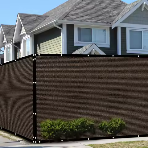 5x50ft Privacy Screen, Outdoor Backyard Sunshade Windshield Fence, Privacy Fence Screen, Outdoor Win