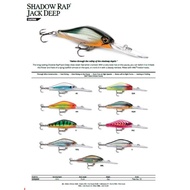 RAPALA SHADOW RAP JACK DEEP/SDRJD05