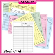 Stock Card 5x8 7x10 | Stock Record Card | Inventory Card | Kad Stok | 庫存卡