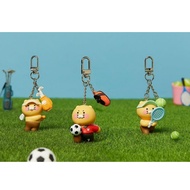 🎀【In Stock】2024 KAKAO FRIENDS Sports Figure Keychain - Choonsik