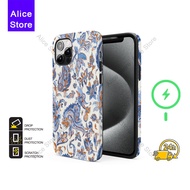 Pattern Phone Case for iPhone 17 Pro Max / iPhone 16 Pro Max / 15 / 14 / 13 Protective Case Cover C9