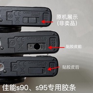 Canon s90 s95 s100 s110 Bottom Rubber Strip Battery Cover Stopper Blocking One Piece